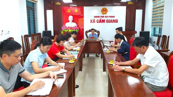 UBND xã Cẩm Giang triển khai nhiệm vụ phát triển người tham gia BHXH năm 2026
