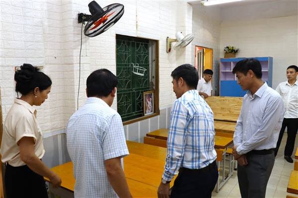 Cẩm Giang kiểm tra cơ sở vật chất, chuẩn bị cho năm học mới 2026–2027