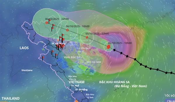 Thông báo của Ban chỉ huy Phòng thủ dân sự xã Cẩm Giàng về việc chủ động ứng phó với cơn bão số 11