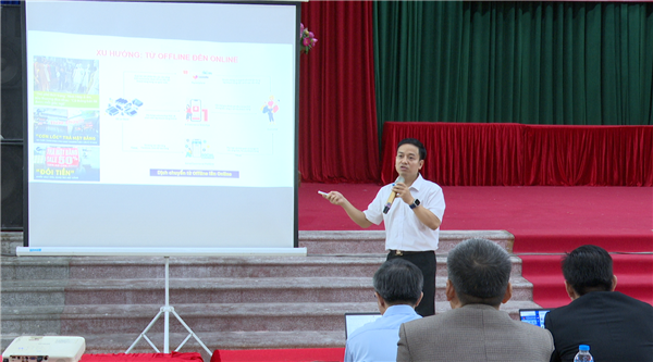 Cẩm Giàng tập huấn kỹ năng kinh doanh trên nền tảng số cho các cơ sở công nghiệp nông thôn
