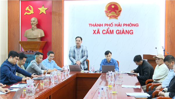 Cẩm Giàng phổ biến các chế độ chính sách liên quan đến Dự án đường sắt Lào Cai – Hà Nội – Hải Phòng
