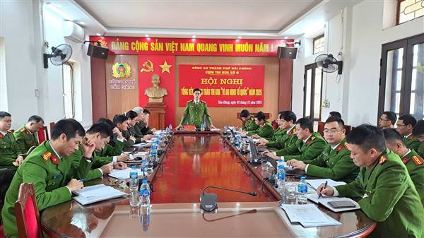 Cụm thi đua số 9 Công an TP Hải Phòng tổng kết phong trào thi đua “Vì an ninh tổ quốc” năm 2025 tại Cẩm Giàng
