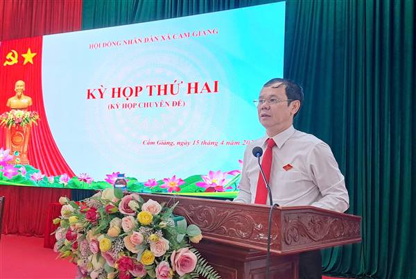 HĐND xã Cẩm Giàng thông qua Nghị quyết điều chỉnh, phân bổ kế hoạch đầu tư công năm 2026