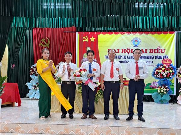 Hợp tác xã DVNN Lương Điền tổ chức thành công Đại hội đại biểu thành viên nhiệm kỳ 2026 - 2031