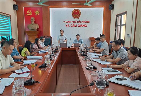 Triển khai nhiệm vụ liên quan đến GPMB thực hiện dự án Cụm công nghiệp, Dịch vụ Thương mại Lương Điền