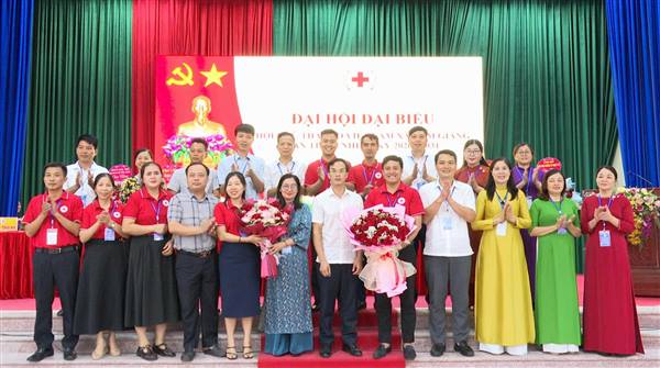 Đại hội Hội chữ thập đỏ xã Cẩm Giàng xác định 9 mục tiêu thực hiện trong nhiệm kỳ 2026 - 2031