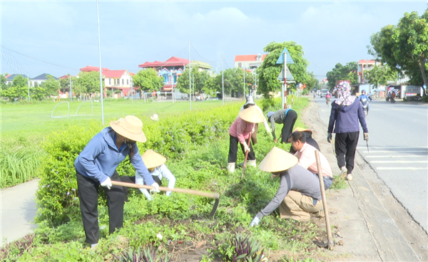 Cẩm Giàng phát động và ra quân hưởng ứng phong trào "Toàn dân chung tay bảo vệ môi trường”
