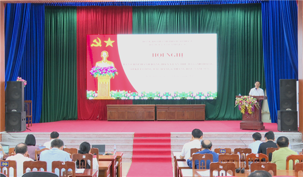 Ban Chấp hành Đảng bộ xã Cẩm Giàng tổ chức Hội nghị lần thứ 7 sơ kết công tác 6 tháng đầu năm 2026