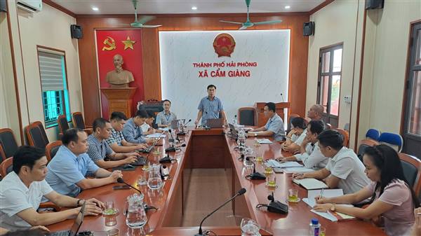 Cẩm Giàng tuyên truyền, đối thoại đối với 6 hộ dân thôn Đông Giao liên quan đến Dự án Cụm công nghiệp, Dịch vụ thương mại Lương Điền