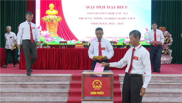 HTX DVNN Ngọc Liên tổ chức Đại hội đại biểu thành viên nhiệm kỳ 2026 – 2031