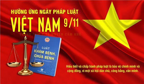 Về việc tổ chức các hoạt động truyền thông, hưởng ứng Ngày Pháp luật nước Cộng hoà xã hộichủ nghĩa Việt Nam năm 2026 trên địa bàn xã Cẩm Giàng