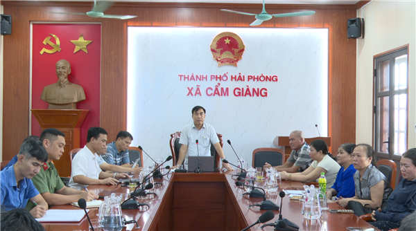 Xã Cẩm Giàng tăng cường tuyên truyền, vận động người dân bàn giao mặt bằng thực hiện dự án Cụm công nghiệp, Dịch vụ thương mại Lương Điền