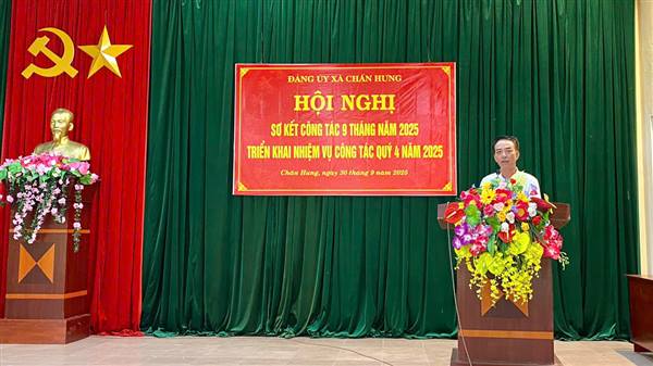  Hội nghị sơ kết công tác 9 tháng năm 2025, triển khai nhiệm vụ quý 4 năm 2025
