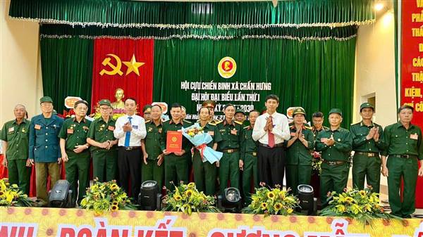 ĐẠI HỘI ĐẠI BIỂU HỘI CỰU CHIẾN BINH XÃ CHẤN HƯNG LẦN THỨ I, NHIỆM KỲ 2025–2030