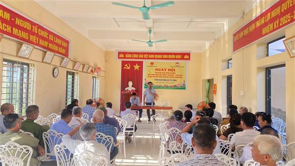 XÃ CHẤN HƯNG: CHUẨN BỊ THU HỒI ĐẤT DỰ ÁN KCN SÂN BAY TIÊN LÃNG – KHU B: ĐẨY NHANH GIẢI PHÓNG MẶT BẰNG, TẠO ĐỘNG LỰC PHÁT TRIỂN MỚI