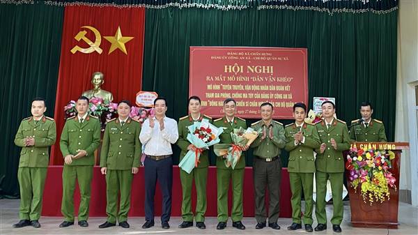 XÃ CHẤN HƯNG TỔ CHỨC HỘI NGHỊ RA MẮT CÁC MÔ HÌNH “DÂN VẬN KHÉO” NĂM 2025