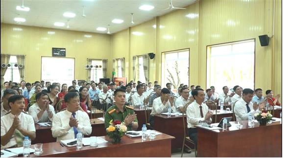 UBND xã Chấn Hưng triển khai Phương án đổi tên thôn khi sắp xếp đơn vị hành chính cấp xã