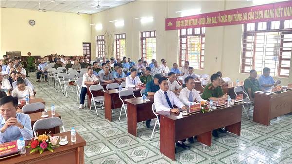 Xã Chấn Hưng tổ chức Ngày hội Toàn dân bảo vệ an ninh Tổ quốc