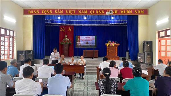 HỢP NHẤT HỘI CHỮ THẬP ĐỎ XÃ CHẤN HƯNG