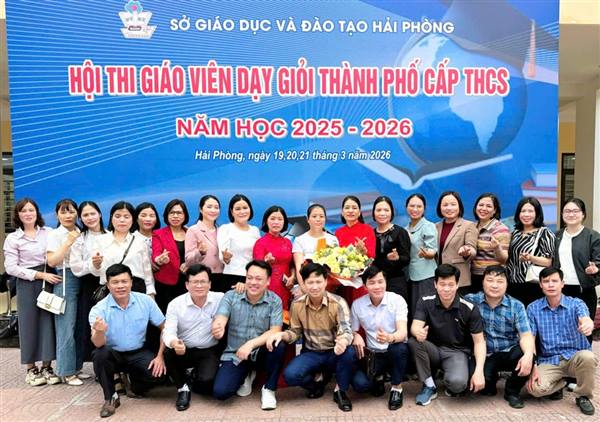 Trường THCS Đông Tây Hưng tham gia Hội thi Giáo viên dạy giỏi cấp Thành phố năm học 2025 – 2026