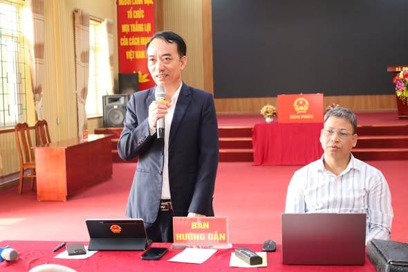 XÃ CHẤN HƯNG TỔ CHỨC HỘI NGHỊ TẬP HUẤN NGHIỆP VỤ CÔNG TÁC BẦU CỬ ĐẠI BIỂU QUỐC HỘI KHÓA XVI VÀ ĐẠI BIỂU HĐND CÁC CẤP NHIỆM KỲ 2026–2031