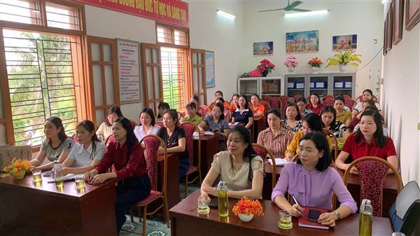 ĐẨY MẠNH ỨNG DỤNG CÔNG NGHỆ THÔNG TIN – NÂNG CAO CHẤT LƯỢNG GIÁO DỤC MẦM NON 