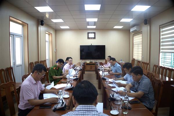 Phiên họp Ban đại diện HĐQT Ngân hàng Chính sách xã hội xã Chấn Hưng