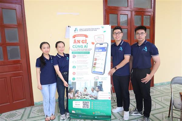 RA MẮT MÔ HÌNH "SỨC KHỎE DINH DƯỠNG TOÀN DÂN" & WORKSHOP TRỢ LÝ AI TẠI XÃ CHẤN HƯNG
