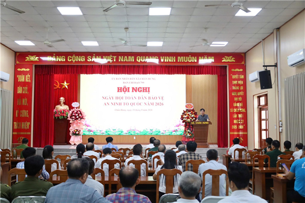 Hội nghị chào mừng 81 năm Ngày truyền thống Công an nhân dân (19/8/1945- 19/8/2026)