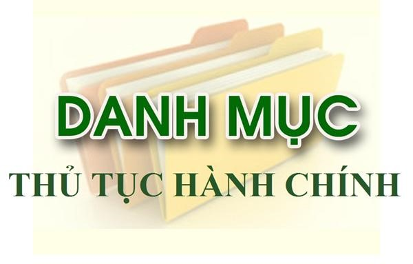Danh mục Thủ tục hành chính thuộc thẩm quyền giải quyết của Công an cấp xã