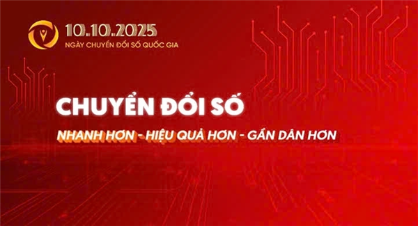 HƯỞNG ỨNG NGÀY CHUYỂN ĐỔI SỐ QUỐC GIA 10-10
