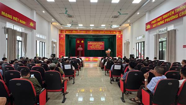 Phường Chí Linh tổ chức lễ tri ân các gia đình liệt sĩ, thương binh Nhân kỷ niệm 78 năm Ngày Thương binh - Liệt sĩ (27/7/1947 – 27/7/2025)