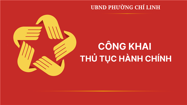 Thông báo về việc công khai danh mục thủ tục hành chính không phụ thuộc vào địa giới hành chính trong phạm vi thành phố thuộc lĩnh vực Khoa học và Công nghệ