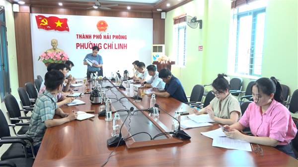 PHƯỜNG CHÍ LINH RÀ SOÁT HIỆN TRẠNG, CÔNG TÁC QUẢN LÝ CÁC CHỢ TRÊN ĐỊA BÀN