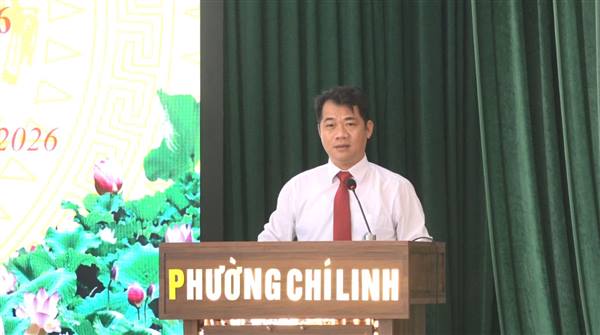 PHƯỜNG CHÍ LINH TỔ CHỨC HỘI NGHỊ TIẾP XÚC, ĐỐI THOẠI TRỰC TIẾP GIỮA CHỦ TỊCH UBND PHƯỜNG VỚI DOANH NGHIỆP NĂM 2026