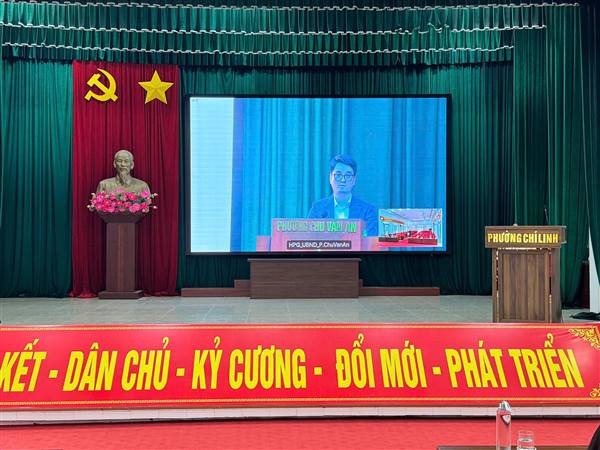 HỘI NGHỊ TIẾP XÚC CỬ TRI VỚI NHỮNG NGƯỜI ỨNG CỬ ĐẠI BIỂU QUỐC HỘI KHÓA XVI