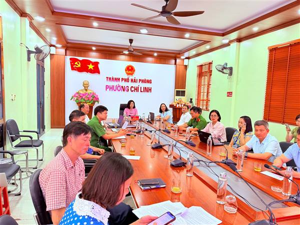 ĐẢNG ỦY PHƯỜNG CHÍ LINH THAM DỰ HỘI NGHỊ TRỰC TUYẾN TOÀN QUỐC QUÁN TRIỆT CÁC NGHỊ QUYẾT, QUY ĐỊNH MỚI VỀ CÔNG TÁC KIỂM TRA, GIÁM SÁT CỦA ĐẢNG.