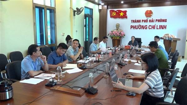 BAN THƯỜNG VỤ ĐẢNG ỦY PHƯỜNG CHÍ LINH TỔ CHỨC HỌP THƯỜNG KỲ THÁNG 5/2026