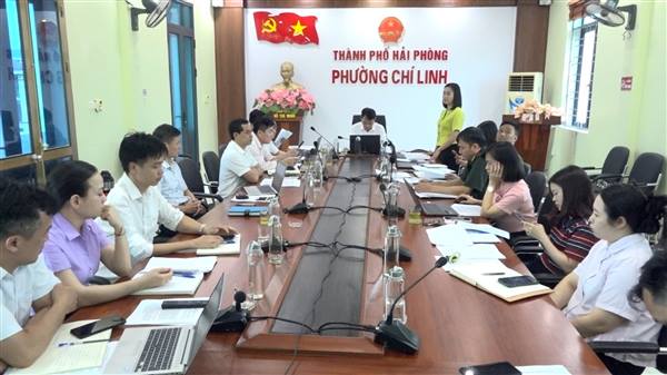 UBND PHƯỜNG CHÍ LINH TỔ CHỨC HỘI NGHỊ SƠ KẾT ĐÁNH GIÁ TÌNH HÌNH THỰC HIỆN NHIỆM VỤ 6 THÁNG ĐẦU NĂM, TRIỂN KHAI NHIỆM VỤ TRỌNG TÂM 6 THÁNG CUỐI NĂM 2026