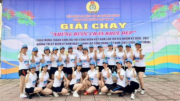 PHƯỜNG CHÍ LINH THAM GIA GIẢI CHẠY "NHỮNG BƯỚC CHÂN KHỎE ĐẸP" NĂM 2026.
