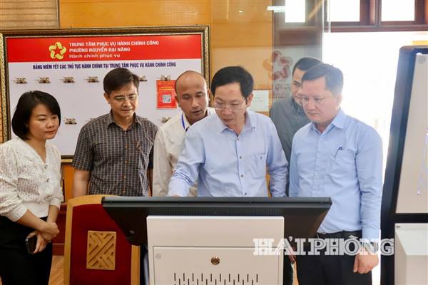 Hải Phòng tiếp tục dẫn đầu về Chỉ số cải cách hành chính