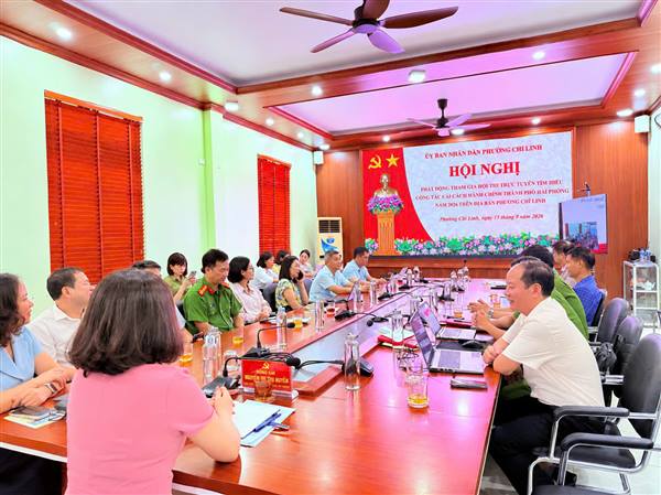 PHƯỜNG CHÍ LINH SÔI NỔI THAM GIA HỘI THI TRỰC TUYẾN TÌM HIỂU, TUYÊN TRUYỀN VỀ CÔNG TÁC CẢI CÁCH HÀNH CHÍNH NĂM 2026