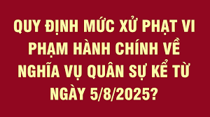 Phạt tiền từ 10 triệu đồng đến 12 triệu đồng đối với hành vi không có mặt đúng thời gian hoặc địa điểm kiểm tra, khám sức khỏe nghĩa vụ quân sự