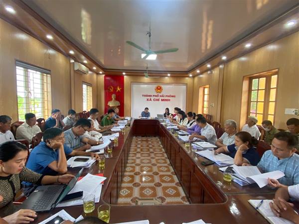 UBND xã Chí Minh tổ chức hội nghị triển khai các nhiệm vụ trọng tâm trong lĩnh vực văn hóa – xã hội và kinh tế