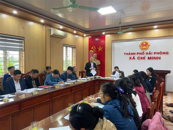 UBND xã Chí Minh tổ chức phiên họp tháng 11 triển khai nhiệm vụ trọng tâm 