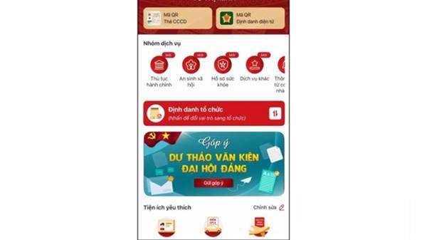 Công an xã Chí Minh đẩy mạnh lấy ý kiến Nhân dân vào các dự thảo văn kiện Đại hội XIV của Đảng qua ứng dụng VNeID