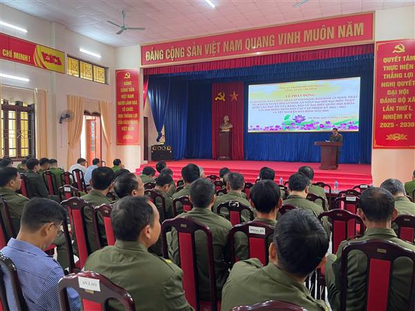 Công an xã Chí Minh đồng loạt ra quân thực hiện cao điểm tấn công, trấn áp tội phạm, bảo đảm an ninh, trật tự các sự kiện lớn và Tết Nguyên đán Bính Ngọ 2026

