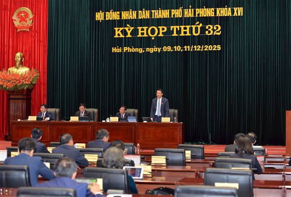 Kỳ họp thứ 32 HĐND thành phố Hải Phòng khóa 16 thành công tốt đẹp
