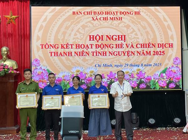 BCĐ HĐH xã Chí Minh tổng kết HĐH năm 2025