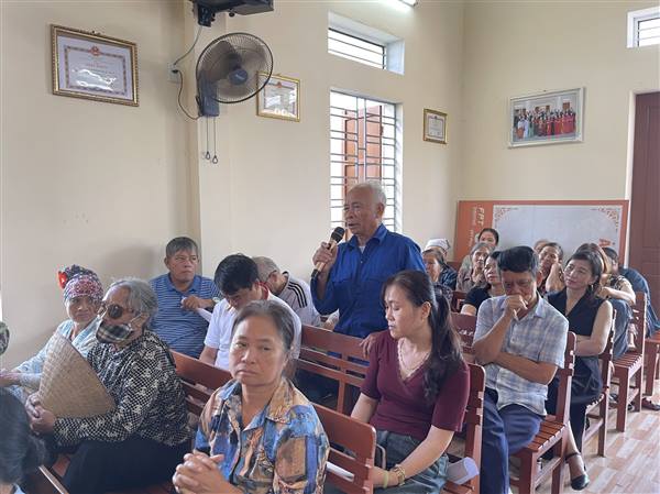 Xã Chí Minh thông báo thu hồi đất để thực hiện Dự án đầu tư xây dựng và kinh doanh hạ tầng CCN Văn Tố